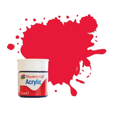 Humbrol Acrylic Arrow Red