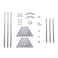 Bandai Spirits HG Mobile Suit Gundam Mercury Witch Weapon Display Base 1144 Scale ColorCoded Plastic Model