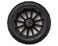 J Concepts 30563030 GLocs PreMounted on Black Wheels for Stampede 4x4 F  R2WD FrontScalpel Yellow Compound