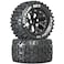 Duratrax Lockup MT 28 2 Wheel Drive Mounted Front C2 Black 2 DTXC3506