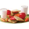 Constructive Playthings Healthy Foods Play Food for Kids 52 Piece Complete Set