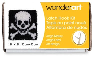 Wonderart Arrgh Matey Latch Hook Kit 12 X 12