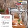Victoria Cast Iron Meat Grinder with a Table Fixed Mount Manual Sausage Grinder and Meat Mincer Number 12 Made in Colombia