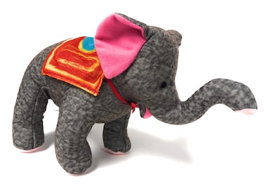 GREEN KIDS CLUB Baby Gaj  Stuffed animal Asian Elephant toy