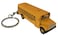 KiNSFUN Classic Mini School Bus 25 Inches Die Cast Metal Model Key Chain
