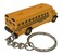KiNSFUN Classic Mini School Bus 25 Inches Die Cast Metal Model Key Chain