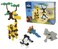 PLUS PLUS  Instructed Play Set  170 Piece Safari  Construction Building Stem  Steam Toy Interlocking Mini Puzzle Blocks for Kids