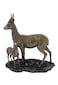 US 11 Inch Animal Figure Standing Gazelle and Fawn Collectible Display