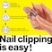 Nail Clippers Set  2 Pack Stainless Steel Ingrown Toenail Tool Professional Fingernail  Toenail Clippers for Thick Nails Pedicure Nail Clippers