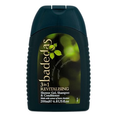 Badedas Revitalising Shower Shampoo and Conditioner with Extract of Horse Chestnut 200ml68oz by Badedas