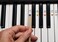 Color Piano Keyboard Stickers Removable Transparent for White  Black Keys