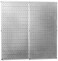 Wall Control 30P3232GV Galvanized Steel Pegboard Pack