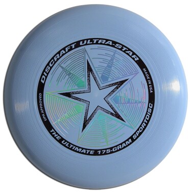 Discraft 175 gram Ultra Star Sport Disc Light Blue