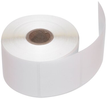 CompuLabel Direct Thermal Labels 2Inch x 2 Inch White Roll Permanent Adhesive Perforations Between Labels 700 per Roll 12 Rolls per Carton 530730