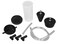 Lisle 72070 Power Steering EVAC Kit WHITEBLACK