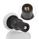 Toilet Seat Screws Toilet Seat Hinges Bolt Expanding Rubber Top Nuts Screw Fixings Fix WC Blind Hole Fittings Black4PCS