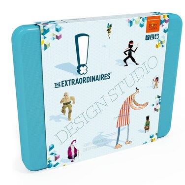 The Extraordinaires Design Studio Deluxe  Teach Kids Design Aqua Blue