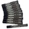 Dixon 49400 Lumber Marking Crayons Black 12Pack