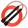 Boldfit Skipping Rope for Men and Women Jumping Rope With Adjustable Height Speed Skipping Rope for Exercise Gym Sports Fitness Adjustable Jump RopePencil BlackRed Polyvinyl Chlorine PVC