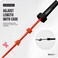 Boldfit Skipping Rope for Men and Women Jumping Rope With Adjustable Height Speed Skipping Rope for Exercise Gym Sports Fitness Adjustable Jump RopePencil BlackRed Polyvinyl Chlorine PVC