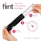 Flint Retractable Lint Roller Refillable 30 Sheets Black
