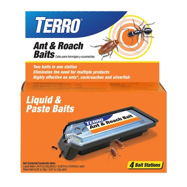 Terro T360 Ant and Roach Stations 1 PACK Ant  Roach Baits Black