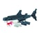 Nanoblock Great White Shark Building Kit