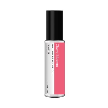 DEMETER Cherry Blossom Perfume Oil Roll on  33 oz  LongLasting