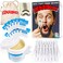 KENASHII Nose Wax Kit  100 g Wax 24 Applicators  Hair Removal Kit for Men and Women  Includes Balm Wipes and Mustache Guards  Lasts up to 5 Weeks