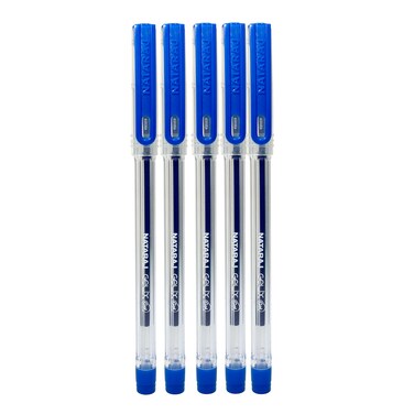 Nataraj Gelix Gel pen blue ink  pack of 10