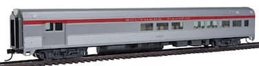 Walthers 30057 85 Budd BaggageLounge  Ready to Run  Southern Pacific Silver red