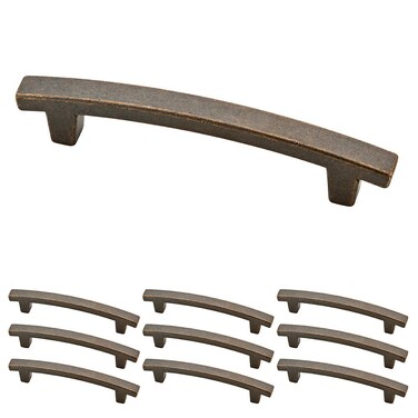 Franklin Brass Pierce Cabinet Pull Warm Chestnut 4 in Drawer Handle 10 Pack P29615KWCNB