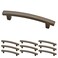 Franklin Brass Pierce Cabinet Pull Warm Chestnut 4 in Drawer Handle 10 Pack P29615KWCNB