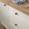Franklin Brass Cabinet Knob Soft Iron 114 in 32mm Drawer Knob 10 Pack P29525KSIB