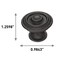 Franklin Brass Cabinet Knob Soft Iron 114 in 32mm Drawer Knob 10 Pack P29525KSIB