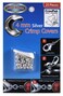 Bead Buddy 4mm Silver Plated Crimp Covers25 Count PackageJewelry Findings
