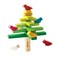 PlanToys Wooden Balancing Tree Learning Toy 5140  Sustainably Made from Rubberwood and NonToxic Paints and Dyes