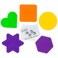 Perler Beads Small Fun Shaped Pegboards5 Count  Packaging May Vary