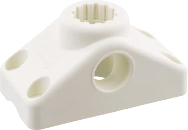 Scotty 241WH SideDeck Mounting Bracket White