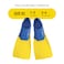 FINIS Long Floating Fins  BlueYellow XS US Male 13  US Female 24 10503703