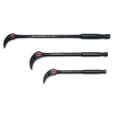 GEARWRENCH 3 Pc Indexing Pry Bar Set 8 10  16  82301D