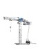 Eitech Exclusive Series Deluxe Motorized Crane Construction Kit Intro to Engineering and STEM Learning Steel