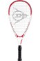 Dunlop Sports Fun Junior Squash Racket RedWhite 57 Years Old 22 Length