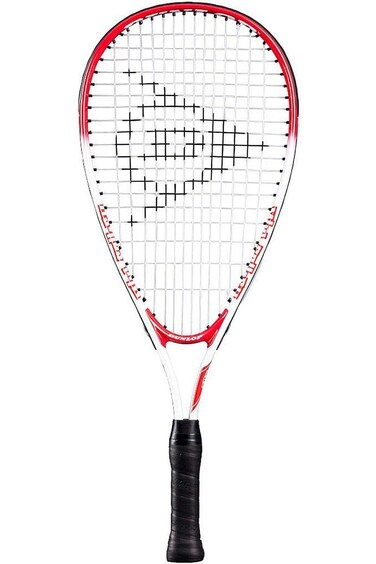 Dunlop Sports Fun Junior Squash Racket RedWhite 57 Years Old 22 Length