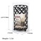 Home Basics Beautiful Heavy Duty Steel Lattice Cutlery Holder Utensil Organizer Rustresistant Free Standing Black 5 x 5 x 7