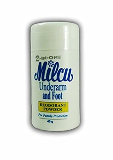 Milcu 2InOne Underarm  Foot Powder 40g