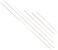 Beadsmith Big Eye Beading Needles 4 Sizes Set of 6