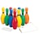 FlagHouse Rainbow Weighted Bowling Set