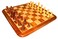 StonKraft 21 X 21 Collectible Acacia Wood Chess Game Board SetWooden Crafted Pieces