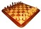 StonKraft 21 X 21 Collectible Acacia Wood Chess Game Board SetWooden Crafted Pieces